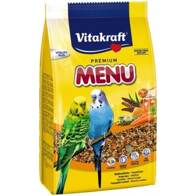 Корм для хвилястих папуг Vitakraft Menu Vital, 500 г