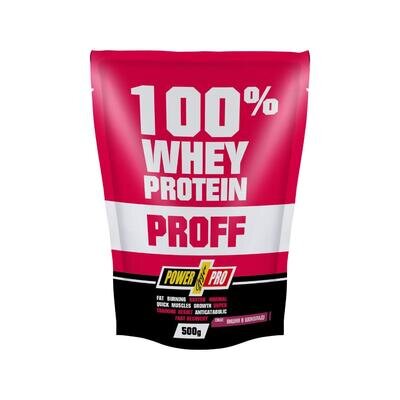 Протеїн Power Pro Whey Protein Proff вишня у шоколаді, 500 г