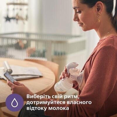 Молоковідсмоктувач Philips Avent SCF430/13 ручний з контейнерами