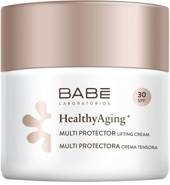 Крем для обличчя Babe Laboratorios Healthy Aging+ SPF30 денний мультизахисний ліфтинг, 50 мл