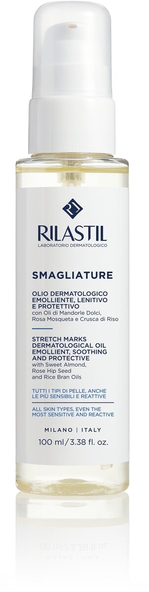 Олія Rilastil Stretch Marks дерматологічна заспокійлива, 100 мл