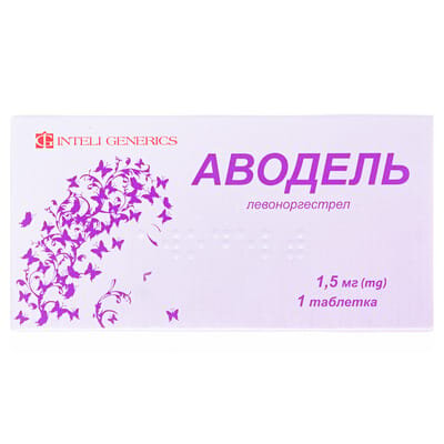 Аводель таблетки по 1.5 мг №1 (1х1)