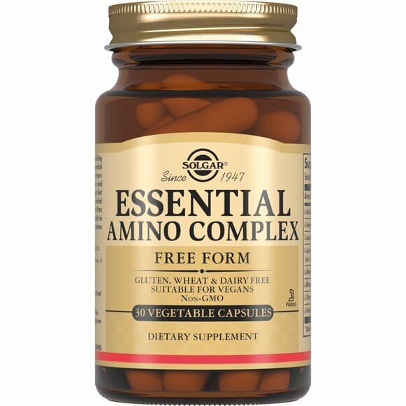 Комплекс амінокислот Solgar Essential Amino Complex вег. капсули №30
