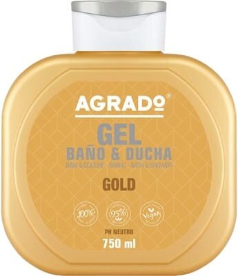 Гель для душу Agrado Gold Золото, 750 мл