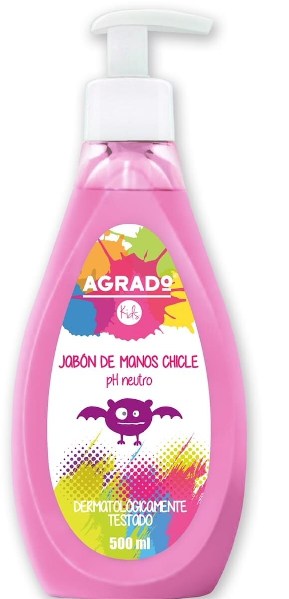 Мило рідке для рук Agrado Kids дитяче Жувальна Гумка, 500 мл