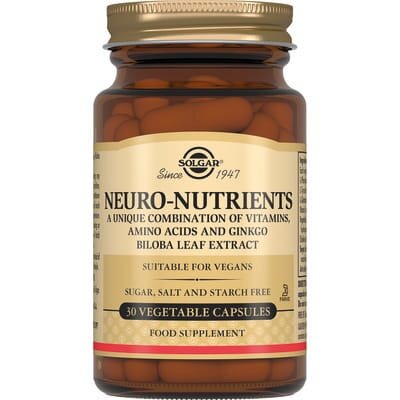 Нейронутрієнтс Solgar Neuro-Nutrients вег. капсули №30