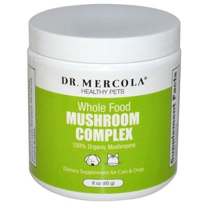 Комплекс грибів Dr. Mercola для здоров'я тварин, 60 г