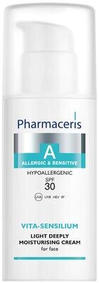 Крем для обличчя Pharmaceris A Vita-Sensilium SPF20 легкий глибоко зволожуючий, 50 мл