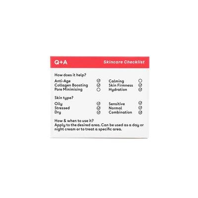 Крем для обличчя Q+A Антивіковий з 5-HTP, 50 г