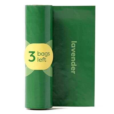 Пакети Earth Rated Poop Bags Lavender для прибирання за собакою з ароматом лаванди, 120 штук