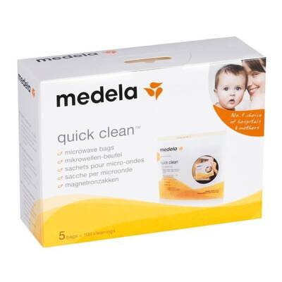 Пакети для стерилізації Medela Quick Clean Microwave Bags, 5 шт