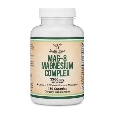 Магній комплекс Double Wood MAG-8 Magnesium Complex 2300 мг, 180 капсул