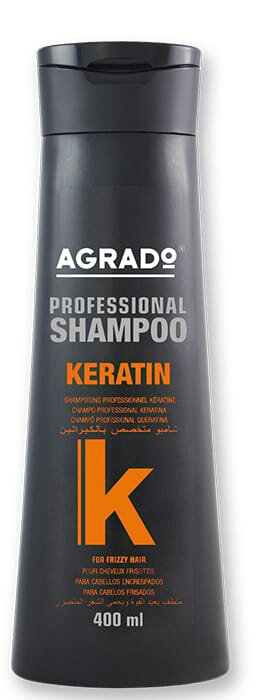 Шампунь Agrado Professional Keratina для кучерявого волосся з кератином, 400 мл
