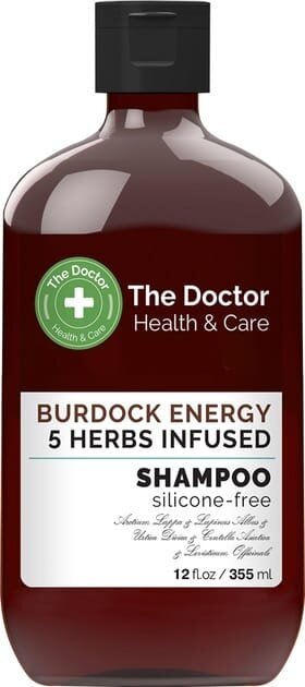 Шампунь The Doctor Burdock Energy 5 трав енергія лопуха, 355 мл