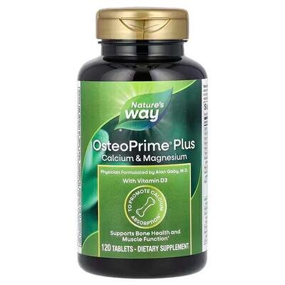 Вітаміни та мінерали Nature's Way OsteoPrime Plus для кісток, 120 таблеток