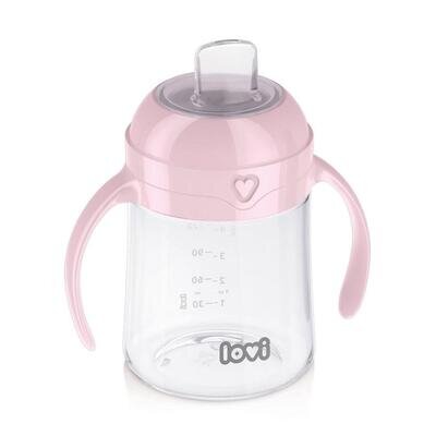 Кружка-непроливайка Canpol babies Lovi дитяча, 35/353, рожева, 150 мл