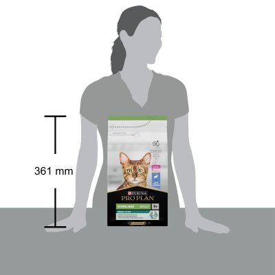 Корм сухий для стерилізованих кішок і котів Purina Pro Plan Sterilised Adult 1+ з кроликом, 1,5 кг