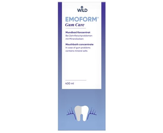Ополіскувач для ротової порожнини Dr. Wild Emoform Gum Care Догляд за яснами, 400 мл