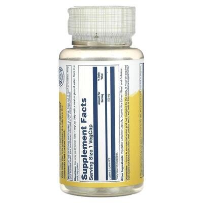 L-лізин Solaray L-Lysine 500 мг, 60 капсул