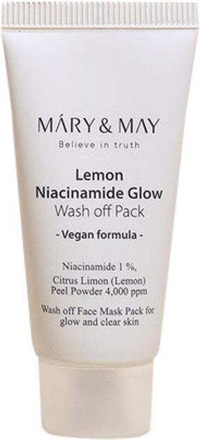 Маска Mary&May очищуюча для вирівнювання тону шкіри з ніацинамідом, 30 г