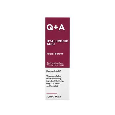 Сироватка для обличчя Q+A Антивікова з гіалуроновою кислотою, 30 мл