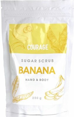 Скраб для тіла Courage цукровий банан, 250 г