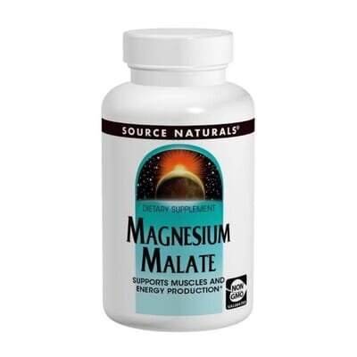 Магній малат Source Naturals Magnesium Malate, 100 капсул