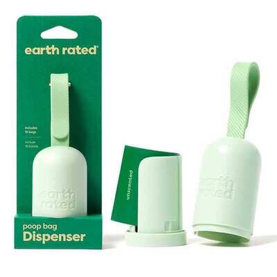Диспенсер Earth Rated для гігієнічних пакетів без аромату, з рулоном пакетів