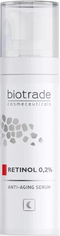 Сироватка для обличчя Biotrade Retinol Intensive Anti-Aging антивікова з ретинолом 0,2%, 30 мл