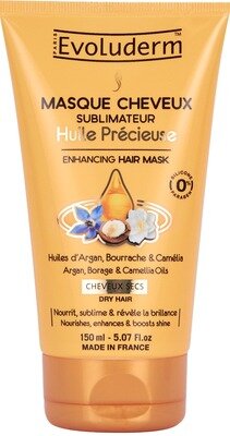 Маска Evoluderm для сухого волосся зміцнююча з цілющими оліями, 150 мл