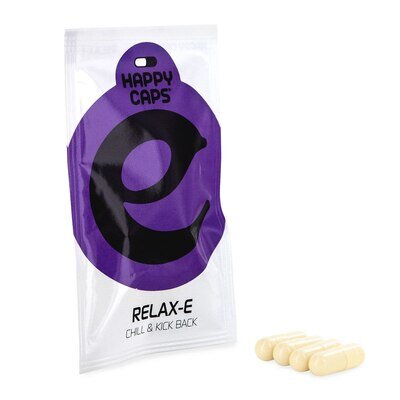 Капсули для релаксу та заспокоєння Happy Caps Relax-E, капсули №4 у саше