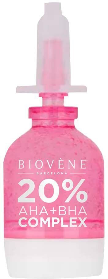 Сироватка для обличчя Biovene відлущуюча з кислотами AHA, BHA, маслом чайного дерева для проблемної шкіри, 10 мл