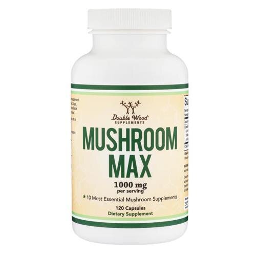 Грибний комплекс Double Wood Mushroom Max 1000 мг, 120 капсул