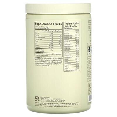 Колаген пептиди Sports Research Collagen Peptides зі смаком шоколаду, 640 г