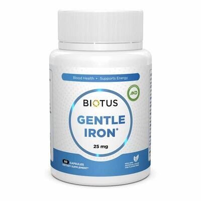 Залізо Biotus Gentle Iron капсули по 25 мг №60