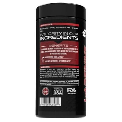 L-аргінін Earth's Creation EC Sports L-Arginine 1000 мг, 100 таблеток
