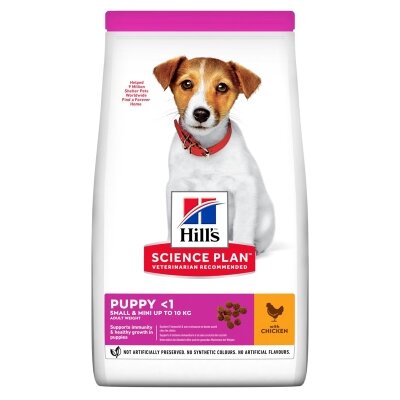 Корм сухий Hill's Science Plan Puppy Small & Miniature для цуценят дрібних порід, з куркою, 6 кг