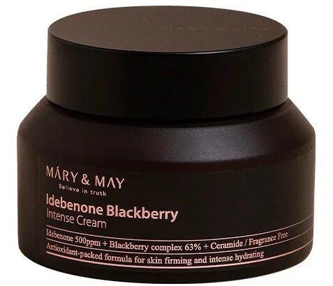 Крем для обличчя Mary&May інтенсивний з ідебеноном та ожиною, 70 г