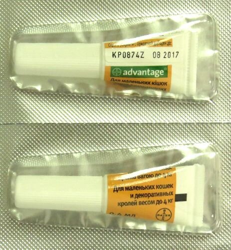 Адвантейдж 80 Bayer краплі від заражень блохами для котів більше 4 кг, 1 піпетка