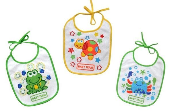 Нагрудник Baby Team 6506 на зав'язках