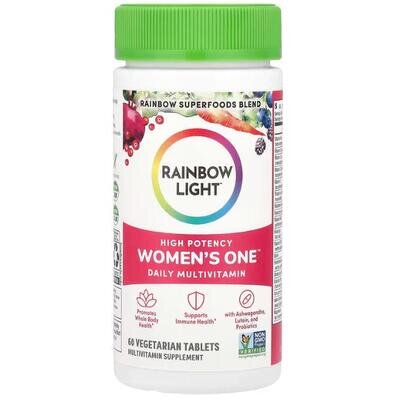 Мультивитамины для женщин Rainbow Light Women's One, 60 вегетарианских таблеток