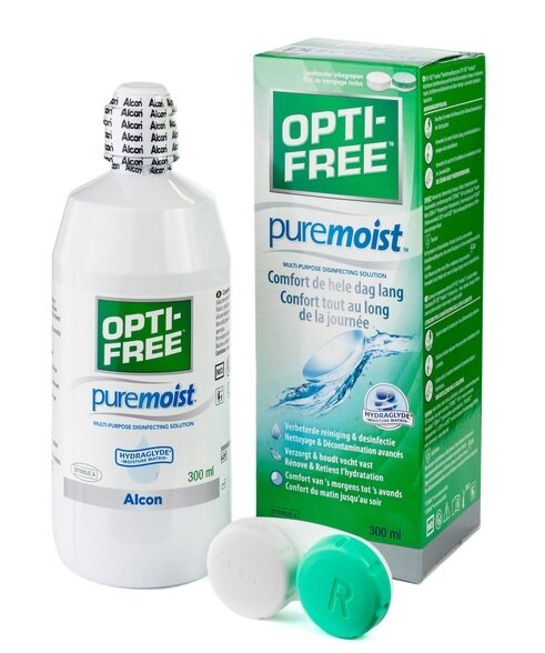 Розчин Alcon Opti-Free Pure Moist для контактних лінз, 300 мл