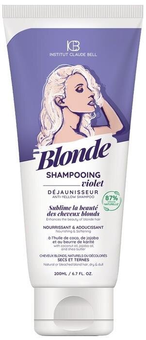 Шампунь для волосся Institut Claude Bell Blonde фіолетовий відтінок для світлого волосся, 200 мл