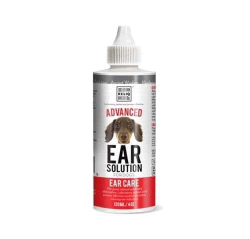 Розчин Reliq Ear Solution для догляду за вухами для собак і котів, 120 мл
