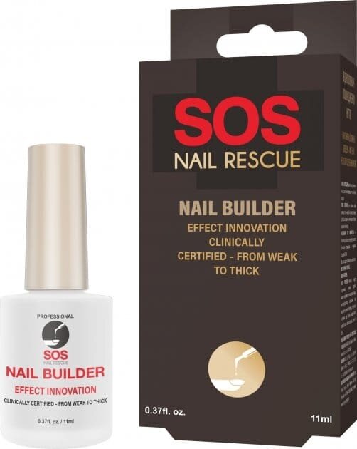 Засіб для нігтів Sos Nail Rescue Відновлювач пошкоджених нігтів, 11 мл