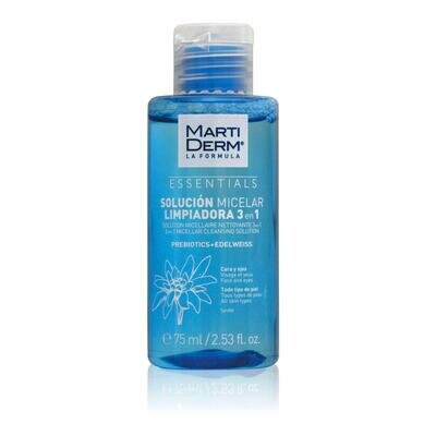 Міцелярний розчин MartiDerm Micellar Solution 3-в-1 Очищувальний, 75 мл