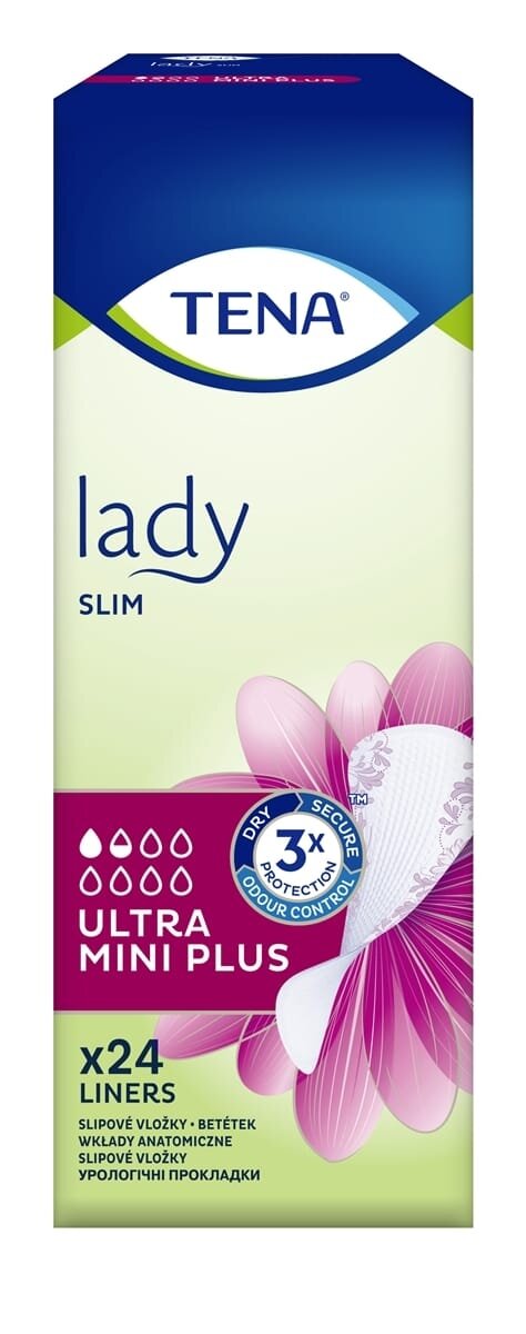 Прокладки урологічні Tena Lady Slim Ultra Mini Plus, 24 штуки