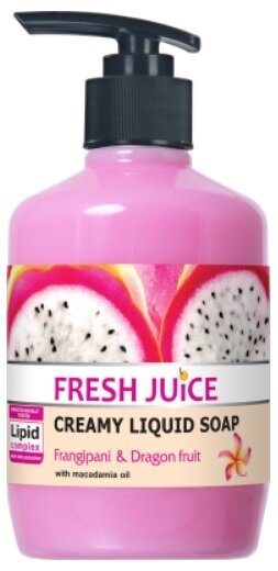 Крем-мило рідке Fresh Juice Frangipani & Dragon fruit, 460 мл