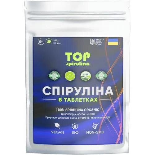 ТОП-Спіруліна (з озера Ченхай) у таблетках, 100 г
