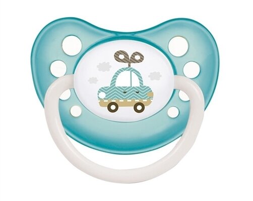 Пустушка силіконова Canpol Babies Toys анатомічна 23/258_tur, 18+ місяців, 1 шт